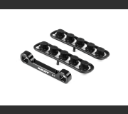 XRAY 353330 GT'22 Alu Rear Lower Susp. Holder - Front - Square Adj. Roll-C.