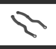 XRAY 376324 X1'21 Side Brace - Graphite 2.5MM - Right & Left