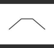 XRAY 362488 ANTI-ROLL BAR - SHORT - 1.8MM