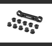 XRAY 353334 XB8 ALU REAR LOWER SUSP. HOLDER FOR SEMI-SPLIT BULKHEAD - REAR