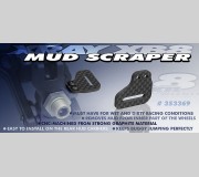XRAY 353369 MUD SCRAPER - Graphite - Set