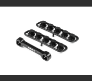 XRAY 352325 GT'22 Alu Front Lower Susp. Holder - Front - Square Adj. Roll-C.