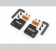 XRAY 306195 Alu FULLY Adj. Battery Holder + Weight For ShortY Batteries