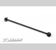 XRAY 355624 XB808'11 Rear Central CVD Drive Shaft - HUDY Spring Steel™