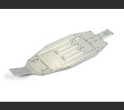 XRAY 321125 XB2 ALU CHASSIS - 2.5MM - SHORT - REAR WIDE - SWISS 7075 T6