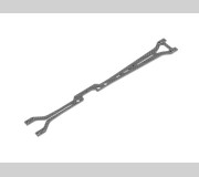 XRAY 301074 X4F Graphite Upper Deck 2.0MM