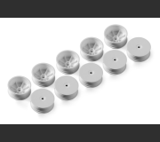 XRAY 329900-M 2WD Front Wheel AeroDisk With 12MM HEX IFMAR - White (10)