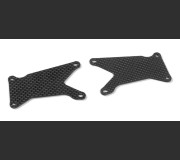 XRAY 352191 XB9 Graphite Front Lower Arm Plate 1.6 MM (2)