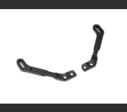 XRAY 301380 X4 Graphite Body Post Holder (L+R)