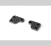 XRAY 322290 Graphite Extension For Steering Block (2) - 2 SLOTS