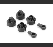 XRAY 368014-S COMPOSITE SHORT SHOCK CAP, SPRING COLLAR & BALL JOINT - BIG BORE (2)