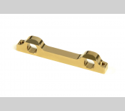 XRAY 323312 BRASS Rear Lower Susp. Holder - Narrow - Front