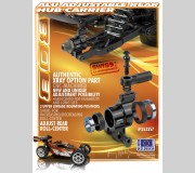 XRAY 353357 XB808 Alu Adjustable Rear Hub Carrier + Ball-Bearings