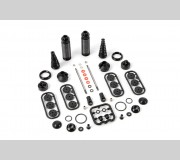 XRAY 358210 XT9 Rear Shock AbsorberS + BOOTS Complete Set (2)