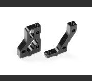 XRAY 336234 Alu Radio Plate Mounts - Black - Swiss 7075 T6 (L+R)