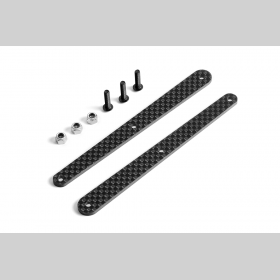 XRAY 353280 Graphite Insert For Medium Rear Composite Brace - Set