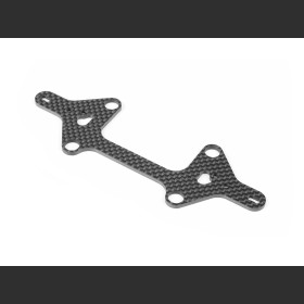X12 372126 GRAPHITE LOWER SUSPENSION ARM PLATE 2.5MM - WIDER +2MM