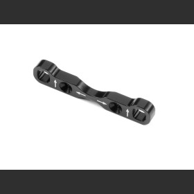 XRAY 363317 ALU LOWER SUSP. HOLDER WIDE FOR HORIZONTAL SPLIT BULKHEAD (HS) - REAR-FRONT
