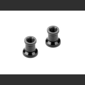 XRAY 346314 X8 ALU MOUNT 7.5MM - BLACK - SWISS 7075 T6 (2)