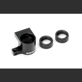 XRAY 335724 Alu Front Middle Shaft Holder - Black - Set