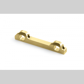 XRAY 323311 BRASS Rear Lower Susp. Holder - Front