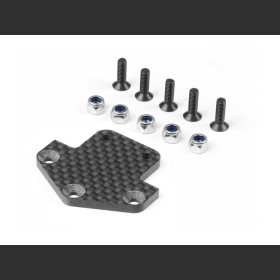 XRAY 351235 GT Graphite Rear DiffUSOR Adapter Plate 3.0MM