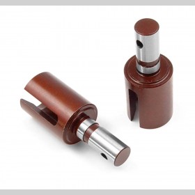 XRAY 355060 Front/Rear Diff Outdrive Adapter (2) - HUDY Spring Steel™ --- Replaced with #355061