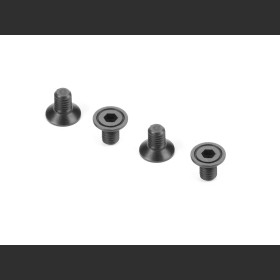 XRAY 913305 HEX SCREW 110 SFH M3x5 - CNC MACHINED - HUDY SPRING STEEL (4)
