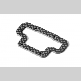 XRAY 361176 XB4'20/'21/'22 Graphite Center Upper Deck 2.2MM - V2