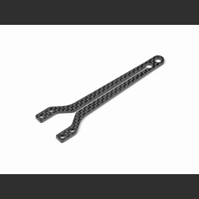 XRAY 301072 X4 Graphite Upper Deck - SPLIT Front - 2.0MM