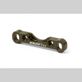 XRAY 353314 XB808 Alu Rear Lower Susp. Holder 0°-2° - Front - Swiss 7075 T6 (7MM) - Hard Coated