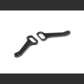 XRAY 302392 X4 Alu Front Steering Plate - Swiss 7075 T6 (2) - V2