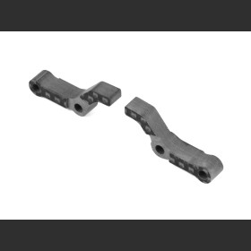 XRAY 332412 CARBON FRONT DOWNSTOP BACKSTOP (L+R)