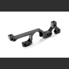 XRAY 332017 Alu Lower Bulkhead Front - Right - Black - Swiss 7075 T6