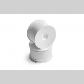 XRAY 369913 4WD/2WD Rear Wheel AeroDisk With 12MM HEX - White (2) --- Replaced with #329913