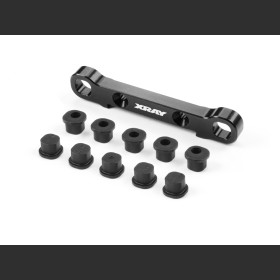 XRAY 353336 XT8 ALU REAR LOWER SUSP. HOLDER FOR SEMI-SPLIT BULKHEAD - REAR
