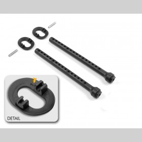 XRAY 301323 Front Body Mount Set +1MM Height