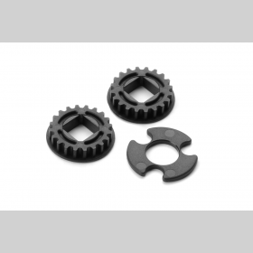 XRAY 305578 Fixed Pulley For LAYShaft With Bearings 20T (2)