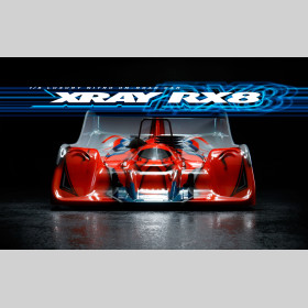 XRAY 340009  RX8'24 - 1/8 Luxury Nitro ON-ROAD Car