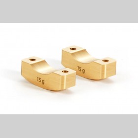 XRAY 351181 BRASS Steering Block Weight 15G (2)