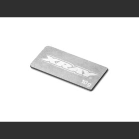 XRAY 306552 XRAY PURE TUNGSTEN CHASSIS WEIGHT 10g