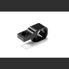 XRAY 342712 Alu Lower Front Suspension Holder (1) - Black - 7075 T6