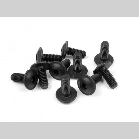 XRAY 911410 HEX Screw FlangeD SH M4x10  (10)