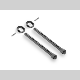 XRAY 301322-H Hard Composite Horizontal Rear Body Mount Post - Set