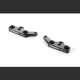 XRAY 352376 GT Alu Steering Plate 0-7° - Swiss 7075 T6 (L+R)