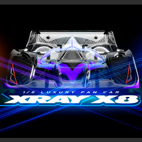 XRAY X8'26 - 1/8 LUXURY ELECTRIC ON-ROAD PAN CAR