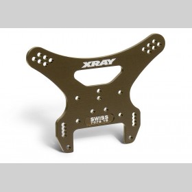 XRAY 353093 XB808 Alu Rear Shock Tower Swiss 7075 T6 (3MM) - Hard Coated