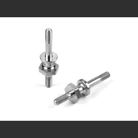 XRAY 358047-T XRAY TITANIUM M3/M3 UPPER SHOCK MOUNT STAND OFF WITH HEX (2)