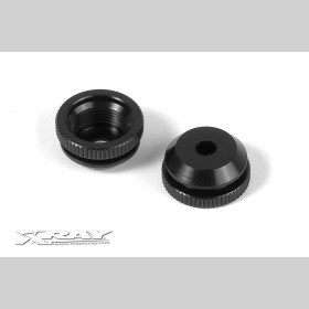 XRAY 358141 Alu Shock Body Nut For Shock BOOT (2)