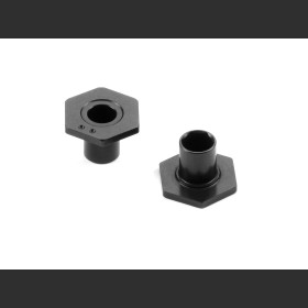 XRAY 305354 X4 Alu Wheel Hub - Spring CLIP - Offset -0.5MM - Swiss 7075 T6 (2)